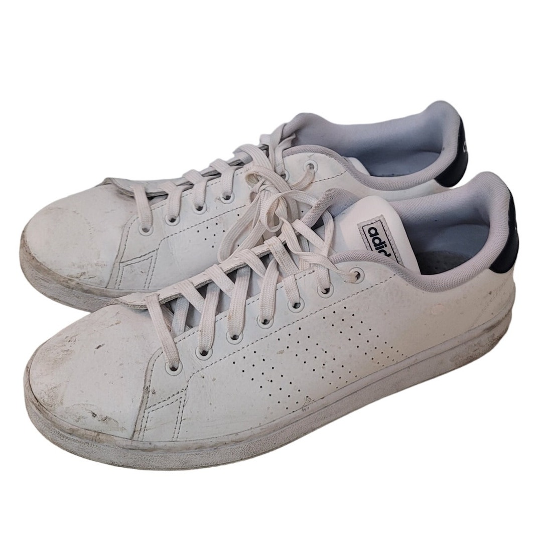 Adidas Mens White Sneakers Size 115 Trainers Preowned